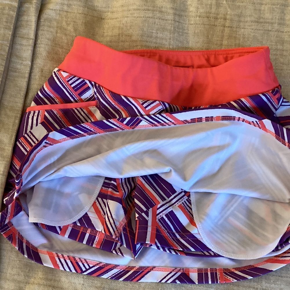 Adidas Girls Neon Pink & Purple Tennis Skort. Size XS. - Picture 4 of 7
